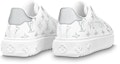 Shop (Women) Louis Vuitton Time Out Sneakers 'White with Silver Monogram' 1AAVV6
