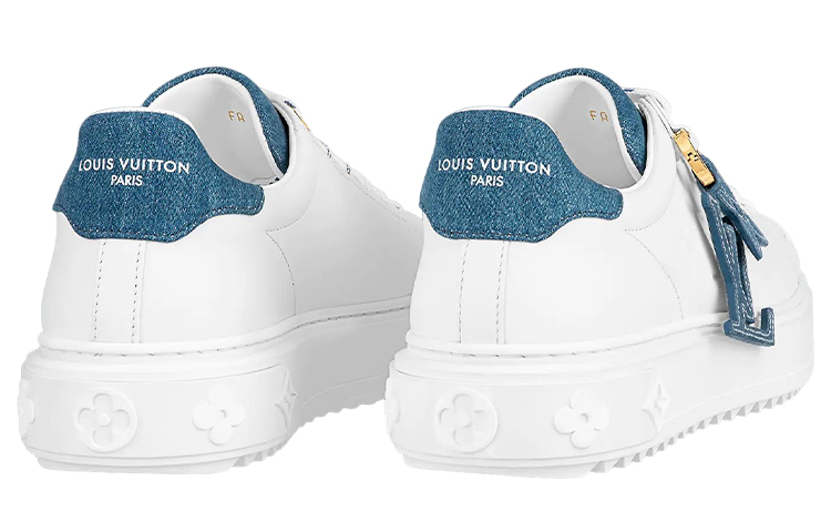Purchase (W) 루이비통 타임아웃 스니커즈 (화이트/데님블루) 1ABB4R