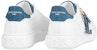 (Women) Louis Vuitton Time Out Sneakers 'White with Denim Blue' 1ABB4R