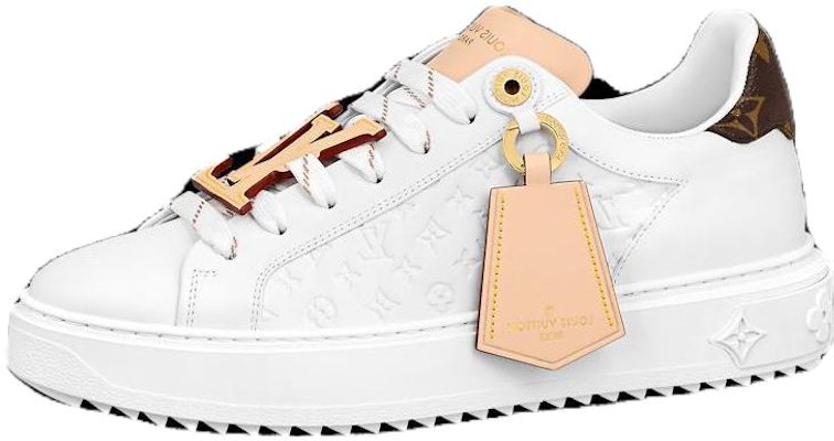 (W) Louis Vuitton Time Out Sepatu Putih Monogram dengan Beige 1ABHRQ Buy (W) Louis Vuitton Time Out Sepatu Putih Monogram dengan Beige 1ABHRQ