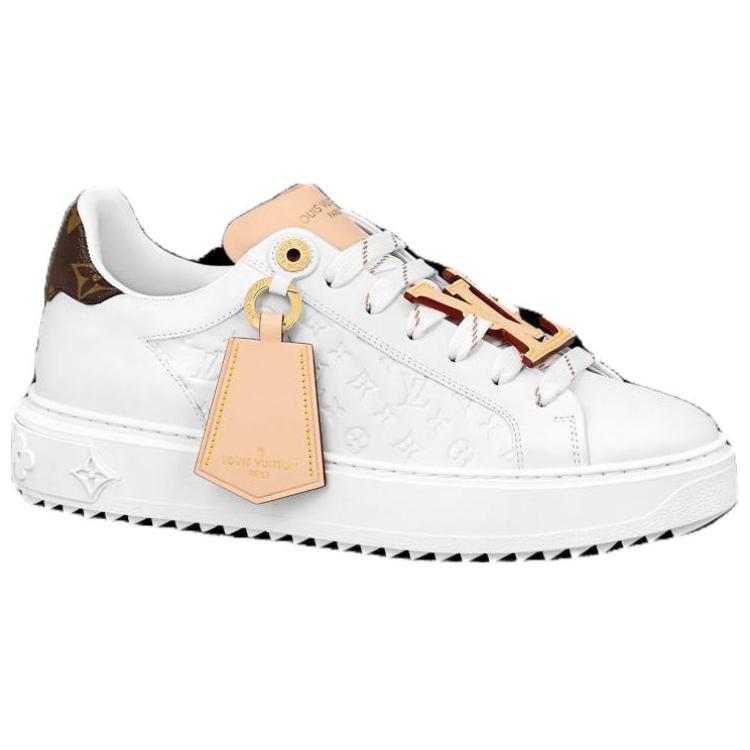 Order (W) Zapatillas Louis Vuitton Time Out 'Blanco Monograma con Beige' 1ABHRQ