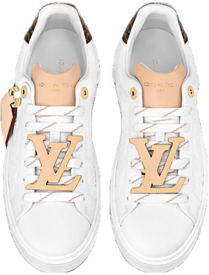 (W) Louis Vuitton Time Out Sepatu Putih Monogram dengan Beige 1ABHRQ Shop (W) Louis Vuitton Time Out Sepatu Putih Monogram dengan Beige 1ABHRQ