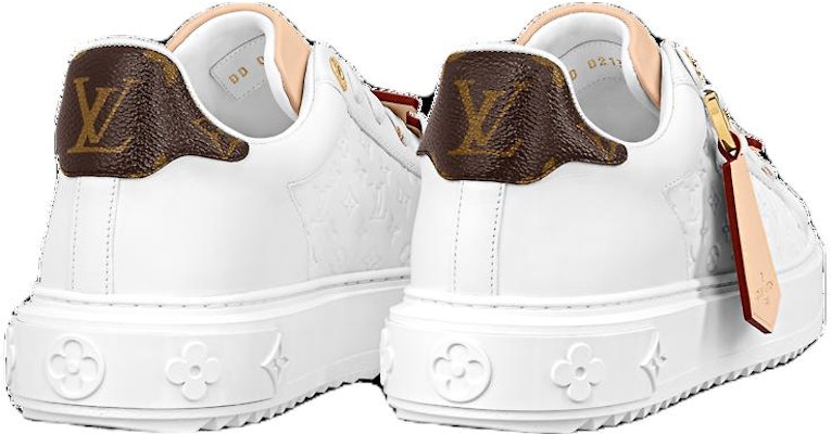 (W) Louis Vuitton Time Out Sepatu Putih Monogram dengan Beige 1ABHRQ Purchase (W) Louis Vuitton Time Out Sepatu Putih Monogram dengan Beige 1ABHRQ