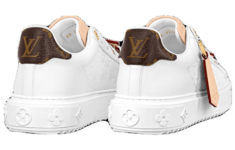 Purchase (W) Zapatillas Louis Vuitton Time Out 'Blanco Monograma con Beige' 1ABHRQ