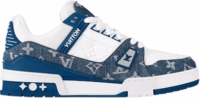 (Women) Louis Vuitton Trainer 'Monogram Denim - Light Blue' 1AC2AN (Women) Louis Vuitton Trainer 'Monogram Denim - Light Blue' 1AC2AN