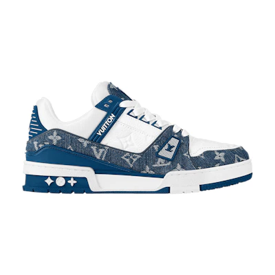 (W) LV Trainer 'Monogram Denim - Light Blue'