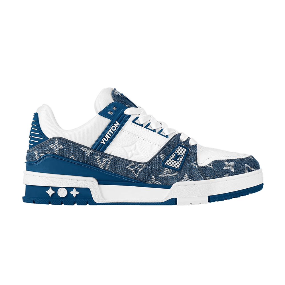 (Women) Louis Vuitton Trainer 'Monogram Denim - Light Blue' 1AC2AN