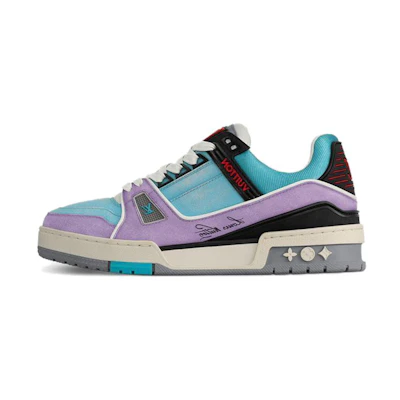 (W) LV Trainer Low 'Blue Purple'
