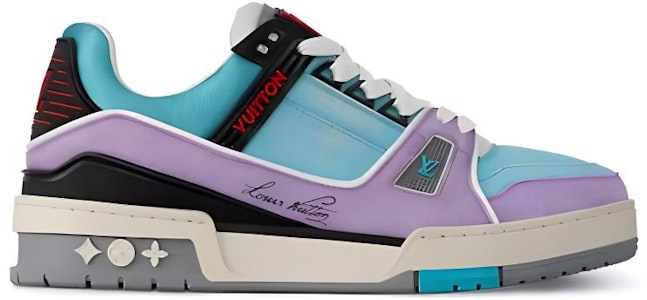 (W) Louis Vuitton Trainer Low 'Biru Ungu' 1ACFYB Order (W) Louis Vuitton Trainer Low 'Biru Ungu' 1ACFYB