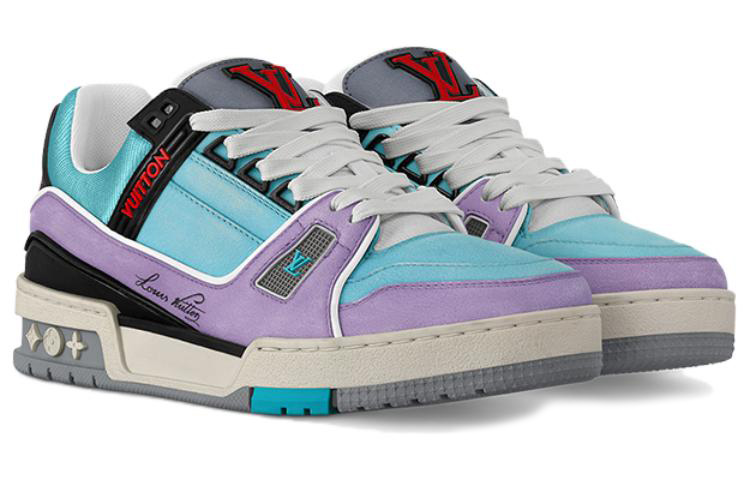 Lookbook (W) Louis Vuitton Trainer Low 'Biru Ungu' 1ACFYB