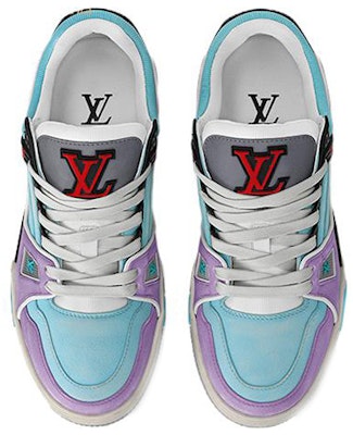 (Women) Louis Vuitton Trainer Low 'Blue Purple' 1ACFYB Shop (Women) Louis Vuitton Trainer Low 'Blue Purple' 1ACFYB