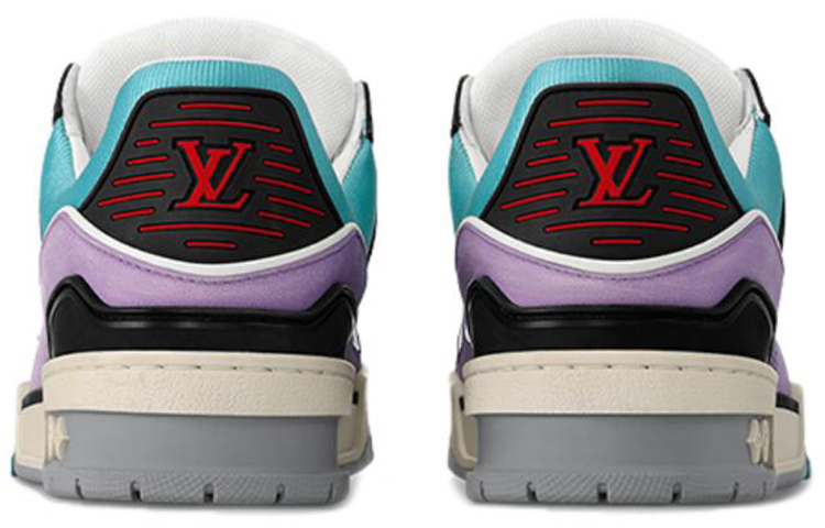 Purchase (W) Louis Vuitton Trainer Low 'Biru Ungu' 1ACFYB