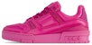 (W) Louis Vuitton Trainer Low 'Peach Pink' - Kasut Louis Vuitton Trainer Rendah 'Merah Jambu Persik' 1ACFXF