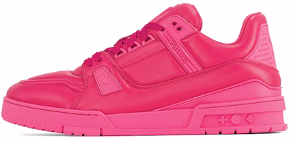 (Women) Louis Vuitton LV Trainer Sneakers 'Hot Pink' 1AC5C7 (Women) Louis Vuitton LV Trainer Sneakers 'Hot Pink' 1AC5C7