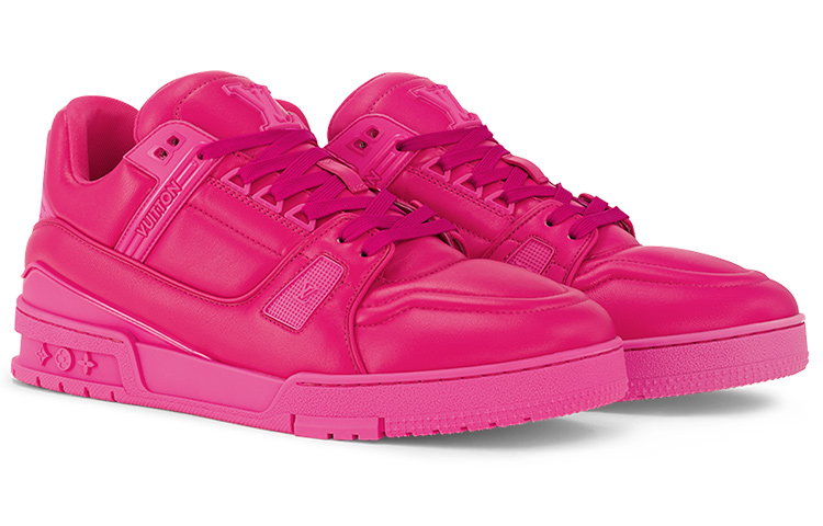 Order (W) Zapatillas Louis Vuitton LV Trainer 'Rosa Intenso' 1AC5C7