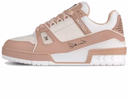 (Women) Louis Vuitton Trainer Low 'Pink White' 1ACX57 (Women) Louis Vuitton Trainer Low 'Pink White' 1ACX57