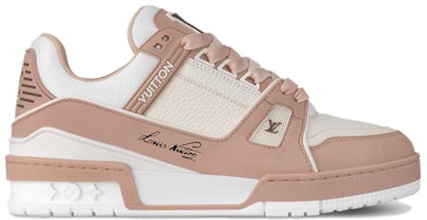 (W) ルイ・ヴィトン LVトレイナー・ロー ピンク/ホワイト 1ACX57 Order (W) ルイ・ヴィトン LVトレイナー・ロー ピンク/ホワイト 1ACX57