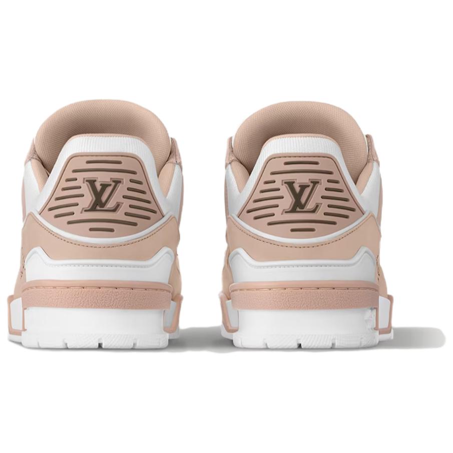 Purchase (W) Louis Vuitton Trainer Rendah 'Pink Putih' 1ACX57