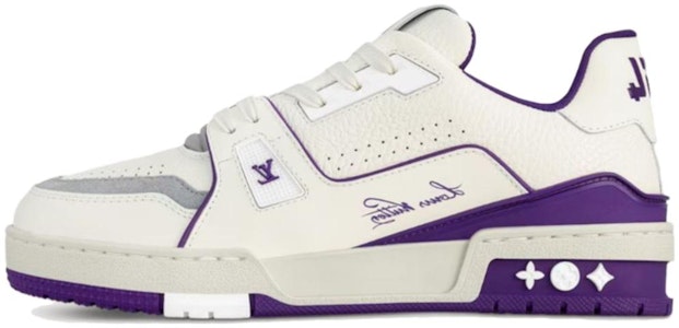 (W) Louis Vuitton Zapatillas Bajas 'Morado Blanco' 1ACI13 Buy (W) Louis Vuitton Zapatillas Bajas 'Morado Blanco' 1ACI13