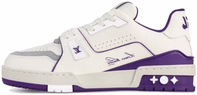 (Women) Louis Vuitton Trainer Low 'Purple White' 1ACI13 Buy (Women) Louis Vuitton Trainer Low 'Purple White' 1ACI13