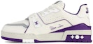 Buy (W) Louis Vuitton Trainer Rendah 'Ungu Putih' 1ACI13