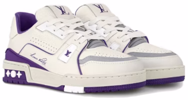 (W) ルイ・ヴィトン LVトレイナー ロー パープル/ホワイト 1ACI13 Order (W) ルイ・ヴィトン LVトレイナー ロー パープル/ホワイト 1ACI13