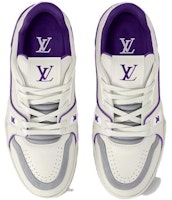 (W) ルイ・ヴィトン LVトレイナー ロー パープル/ホワイト 1ACI13 Lookbook (W) ルイ・ヴィトン LVトレイナー ロー パープル/ホワイト 1ACI13