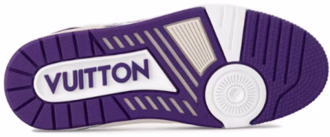 (W) ルイ・ヴィトン LVトレイナー ロー パープル/ホワイト 1ACI13 Purchase (W) ルイ・ヴィトン LVトレイナー ロー パープル/ホワイト 1ACI13