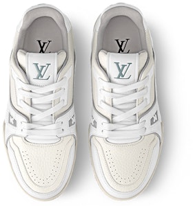 (W) Louis Vuitton Trainer Low 'Kulit Putih' 1ACP1P Lookbook (W) Louis Vuitton Trainer Low 'Kulit Putih' 1ACP1P