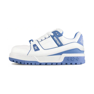 (W) LV Trainer Maxi 'White Blue'