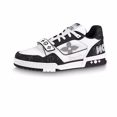 (W) LV Trainer Mid 'Black White'