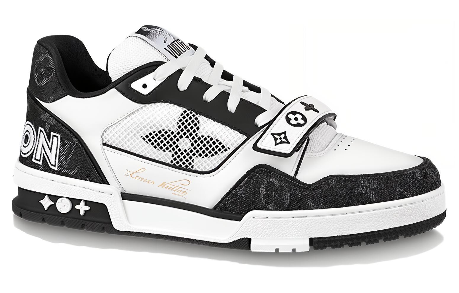 Order (W) 루이비통 트레이너 미드 블랙 화이트 1ACP25