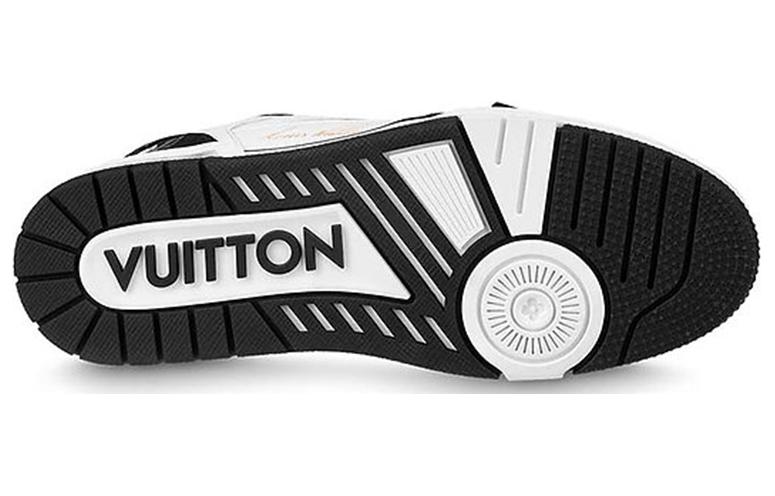 Details for (W) 루이비통 트레이너 미드 블랙 화이트 1ACP25