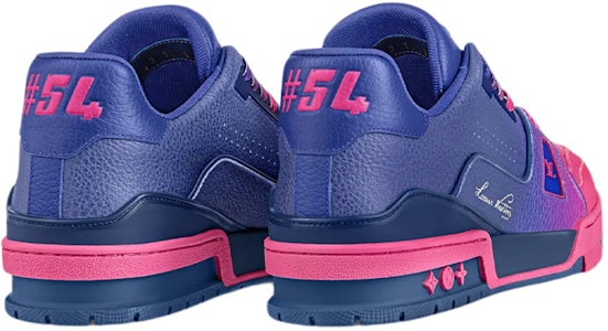 (W) Zapatillas Louis Vuitton Trainer 'Degradado Morado Rosa'. 1A9UP8 Order (W) Zapatillas Louis Vuitton Trainer 'Degradado Morado Rosa'. 1A9UP8