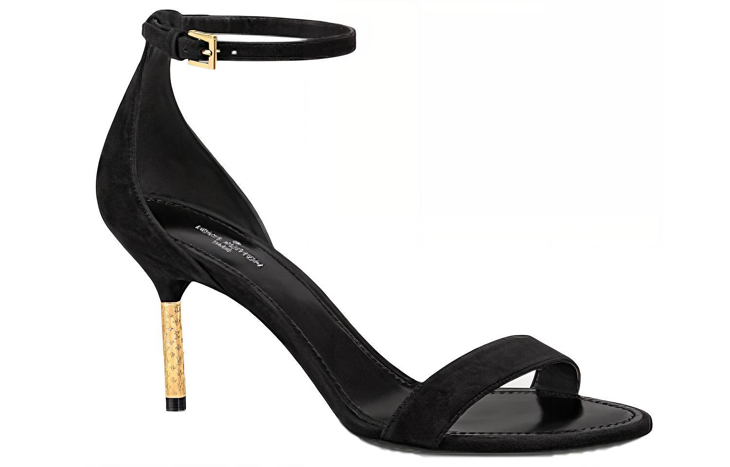 Order (W) Louis Vuitton Ultimate High Heel Sandalen ''Schwarz Minimalistisch'' 1A9671