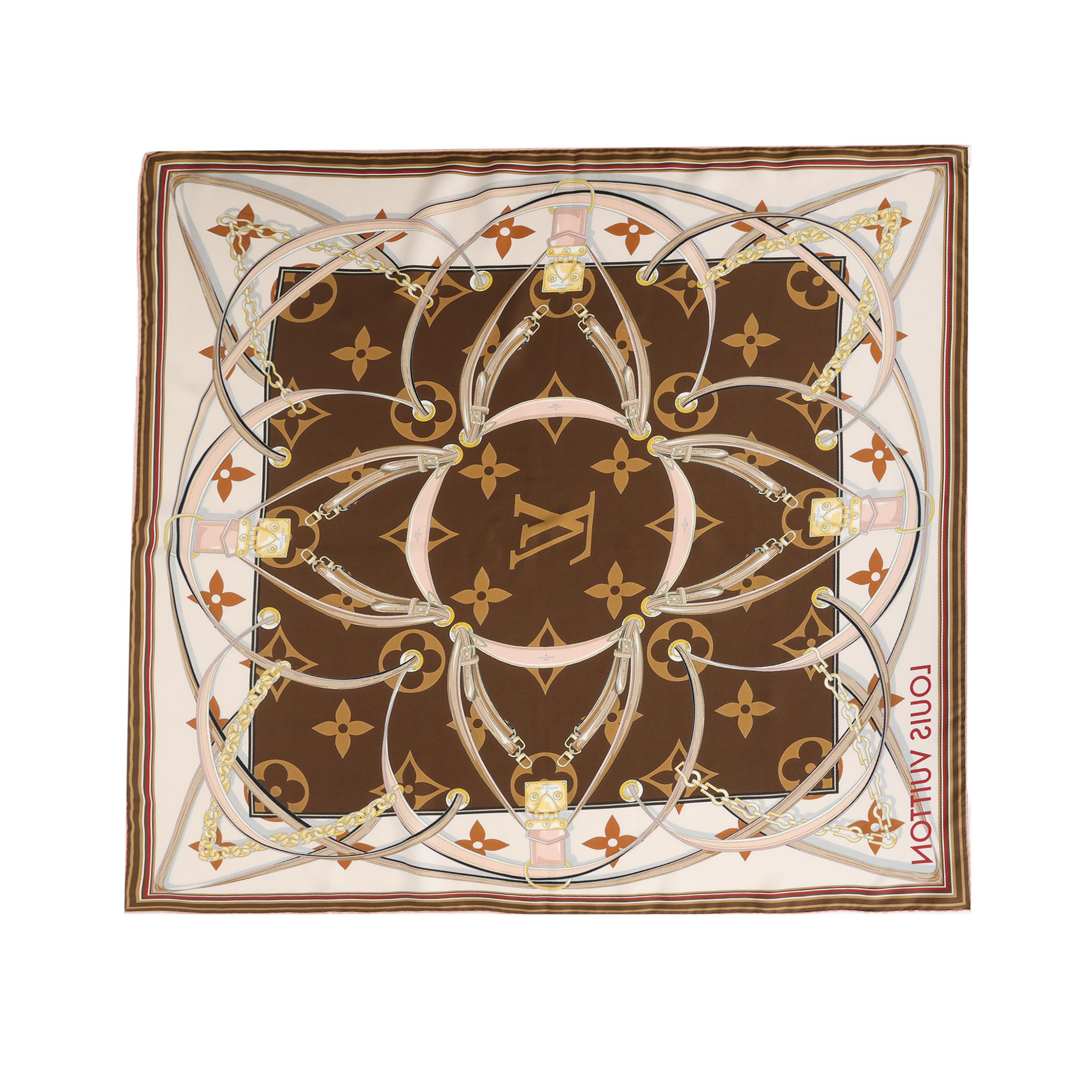Buy (Women) Louis Vuitton Ultimate Monogram Silk Scarf for Women - Fashion Classic Print. M77639