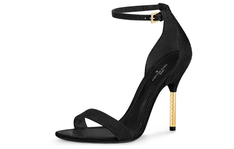 (Women) Louis Vuitton Ultimate Sandals 'Black Casual Fashion' 1A94HI