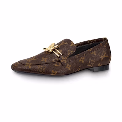 (W) LV Upper Case 'Brown Leather'
