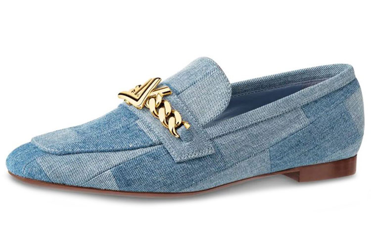 (Women) Louis Vuitton Upper Case Shoes 'Blue' 1A51QS