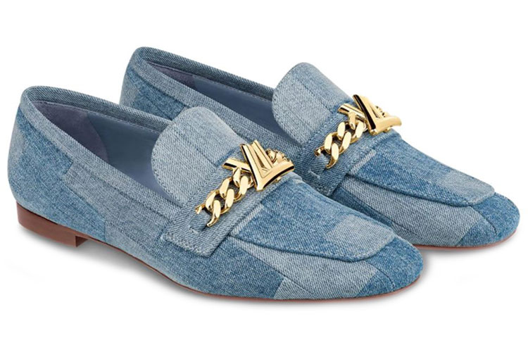 (W) LV Upper Case Shoes 'Blue' 圖 3