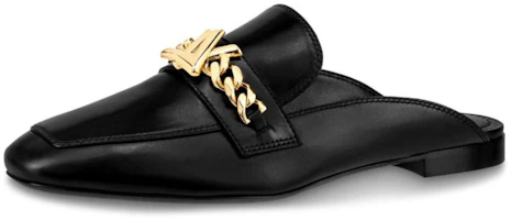 (Women) Louis Vuitton Upper Case Loafer 'Black Calf Leather' 1A4XHP (Women) Louis Vuitton Upper Case Loafer 'Black Calf Leather' 1A4XHP