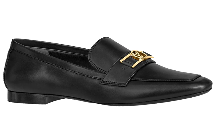 Order (W) Louis Vuitton Upper Case Loafer ''Kalfsleer Zwart'' 1A86MR