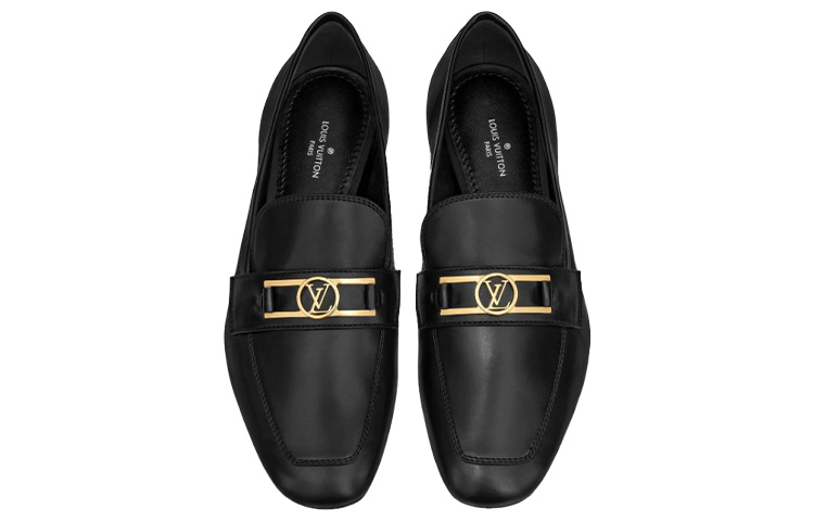 Lookbook (W) Louis Vuitton Upper Case Loafer ''Kalfsleer Zwart'' 1A86MR