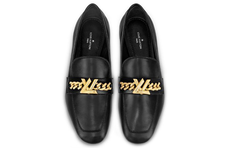Purchase (W) Louis Vuitton Upper Case Loafers ''Zwart'' 1A4XDY