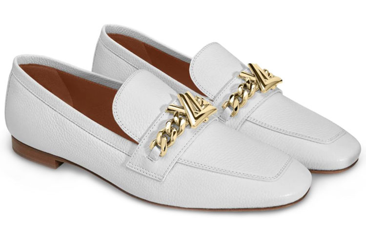 Lookbook (W) Mocassins Louis Vuitton Upper Case ''Blanc'' 1A676M