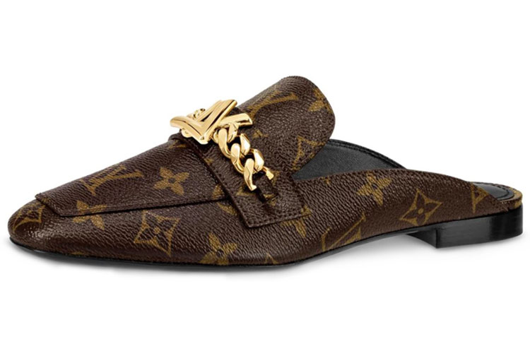 (Women) Louis Vuitton Upper Case Monogram Mules 'Brown' 1A4XH4