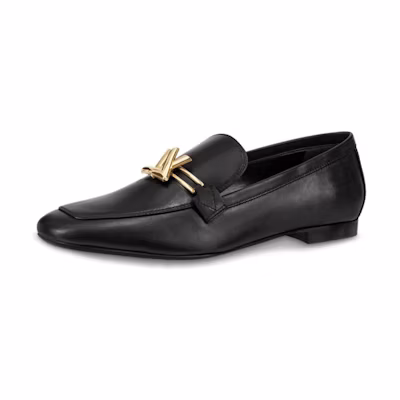 (W) LV Upper Case Twist 'Black'