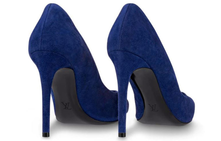Purchase (W) Louis Vuitton Urban Twist Kasut Tumit Tinggi 'Navy' 1A4X5J