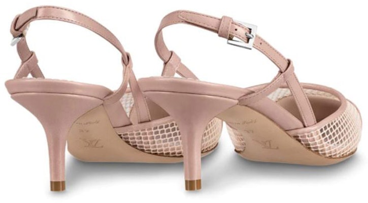 Louis Vuitton 路易威登 Urban Twist 女款 露跟高跟鞋 粉紅色 Shop Louis Vuitton 路易威登 Urban Twist 女款 露跟高跟鞋 粉紅色