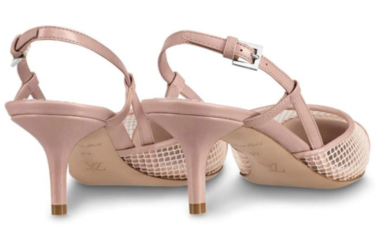 Purchase (W) Louis Vuitton Urban Twist Sepatu Hak 'Pink' 1A7S1M